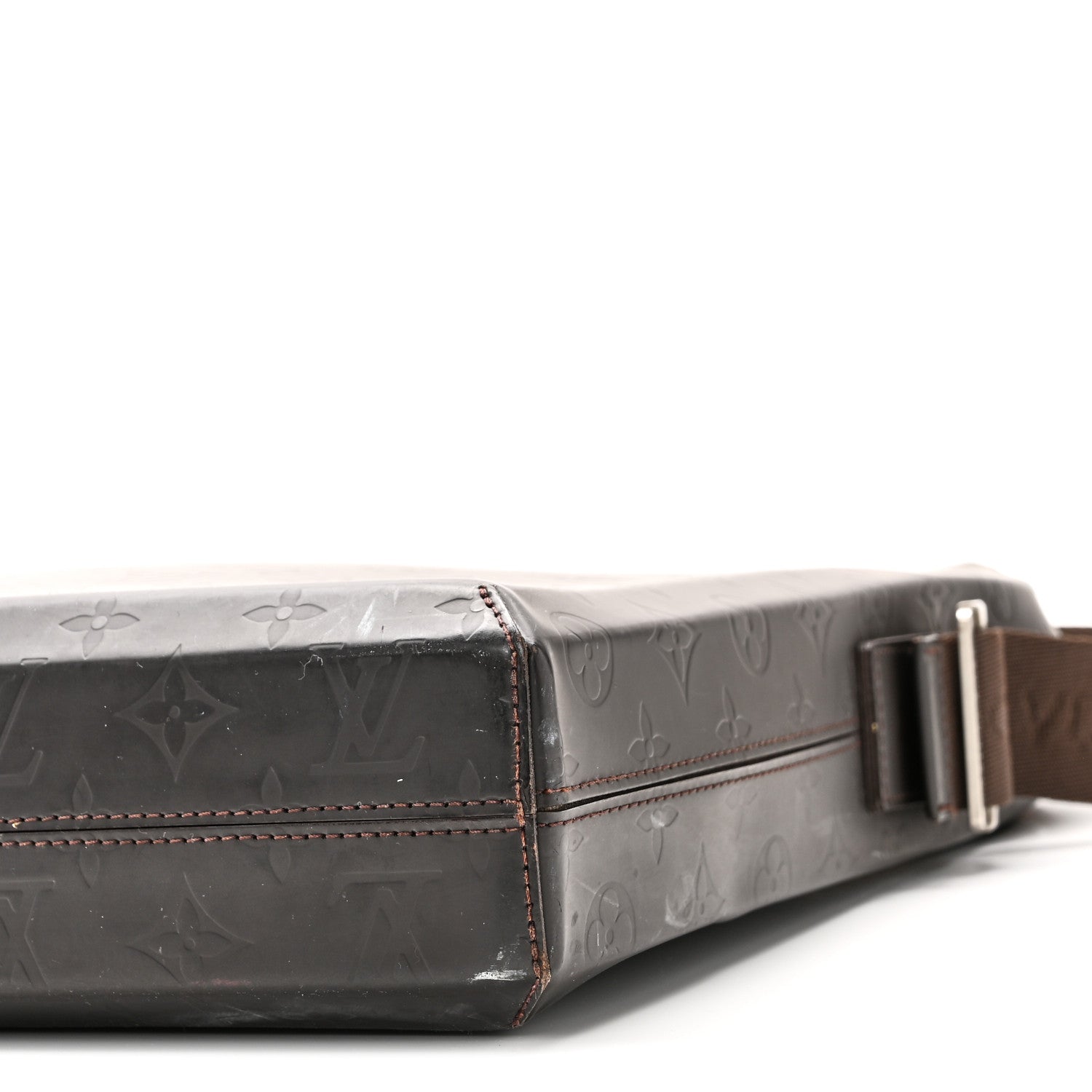 Monogram Glace Steve Messenger Bag Cafe