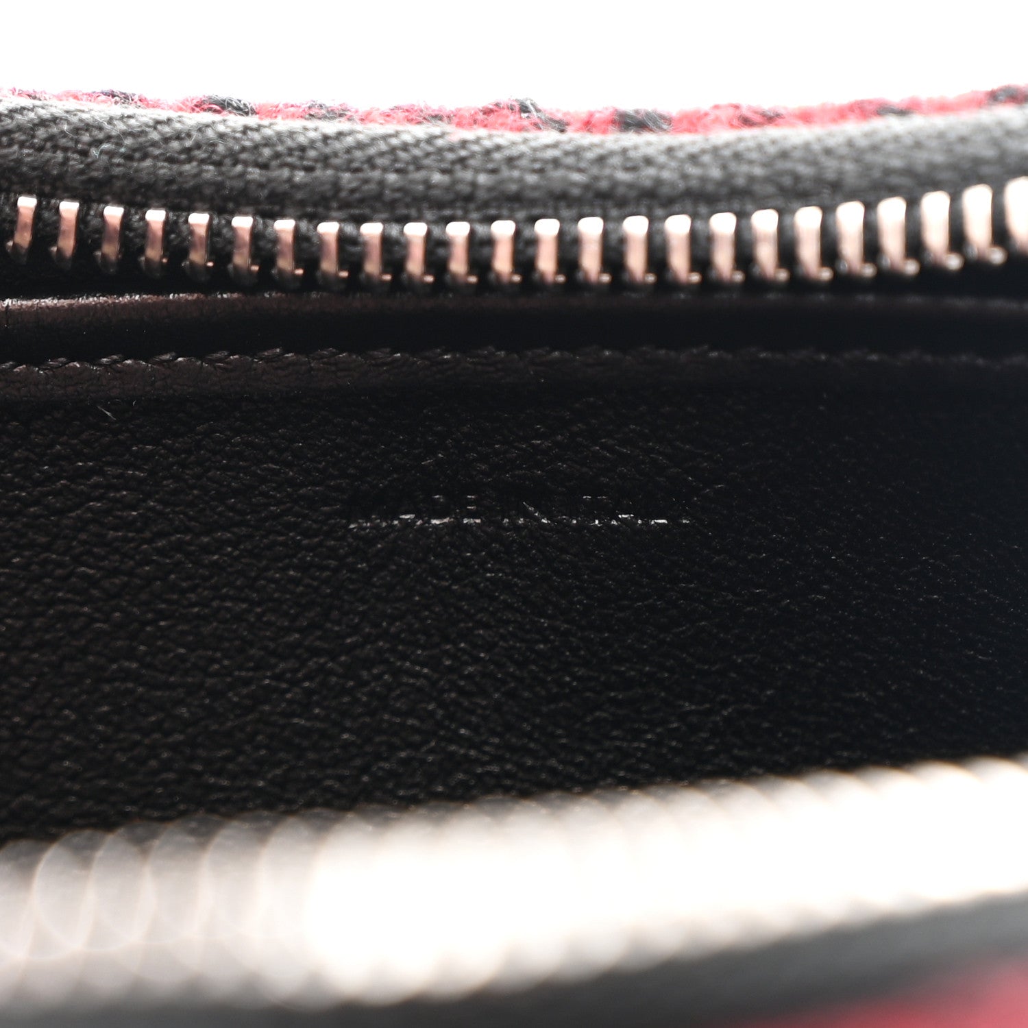 Wool Tartan Medium Ava Triomphe Shoulder Bag Red Black