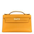 Swift Kelly Pochette Clutch Jaune Ambre