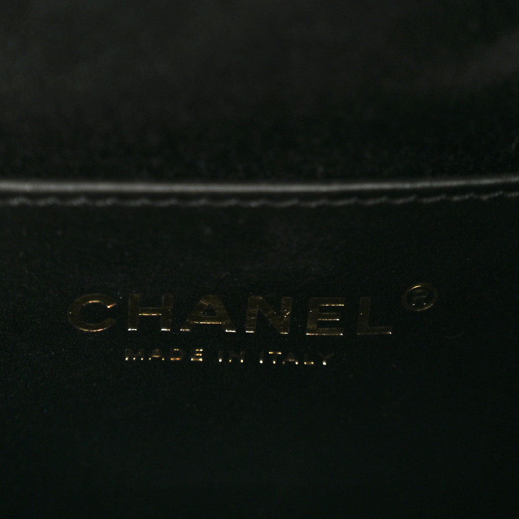 Caviar Quilted Small Chanel 25 Handbag Black