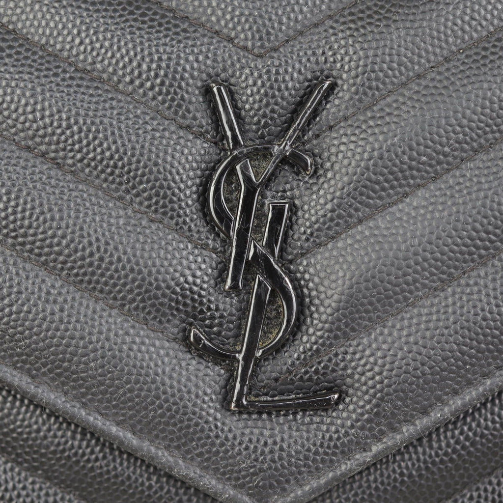 Saint Laurent Monogram Envelope Chain Wallet