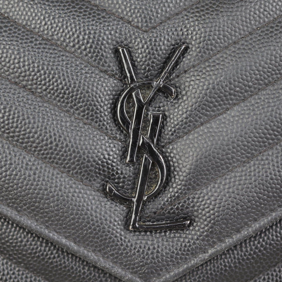 Saint Laurent Monogram Envelope Chain Wallet