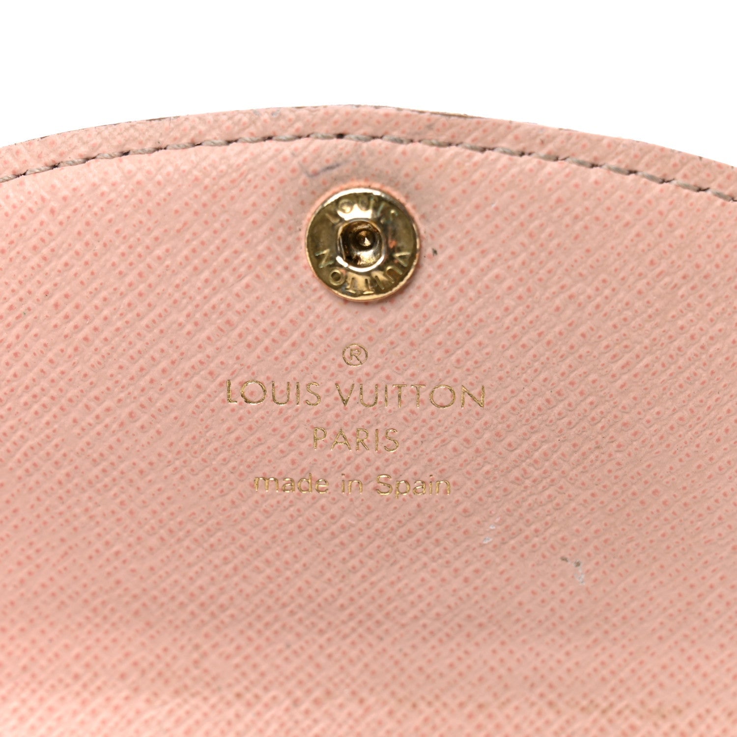 Monogram Rosalie Coin Purse Rose Ballerine