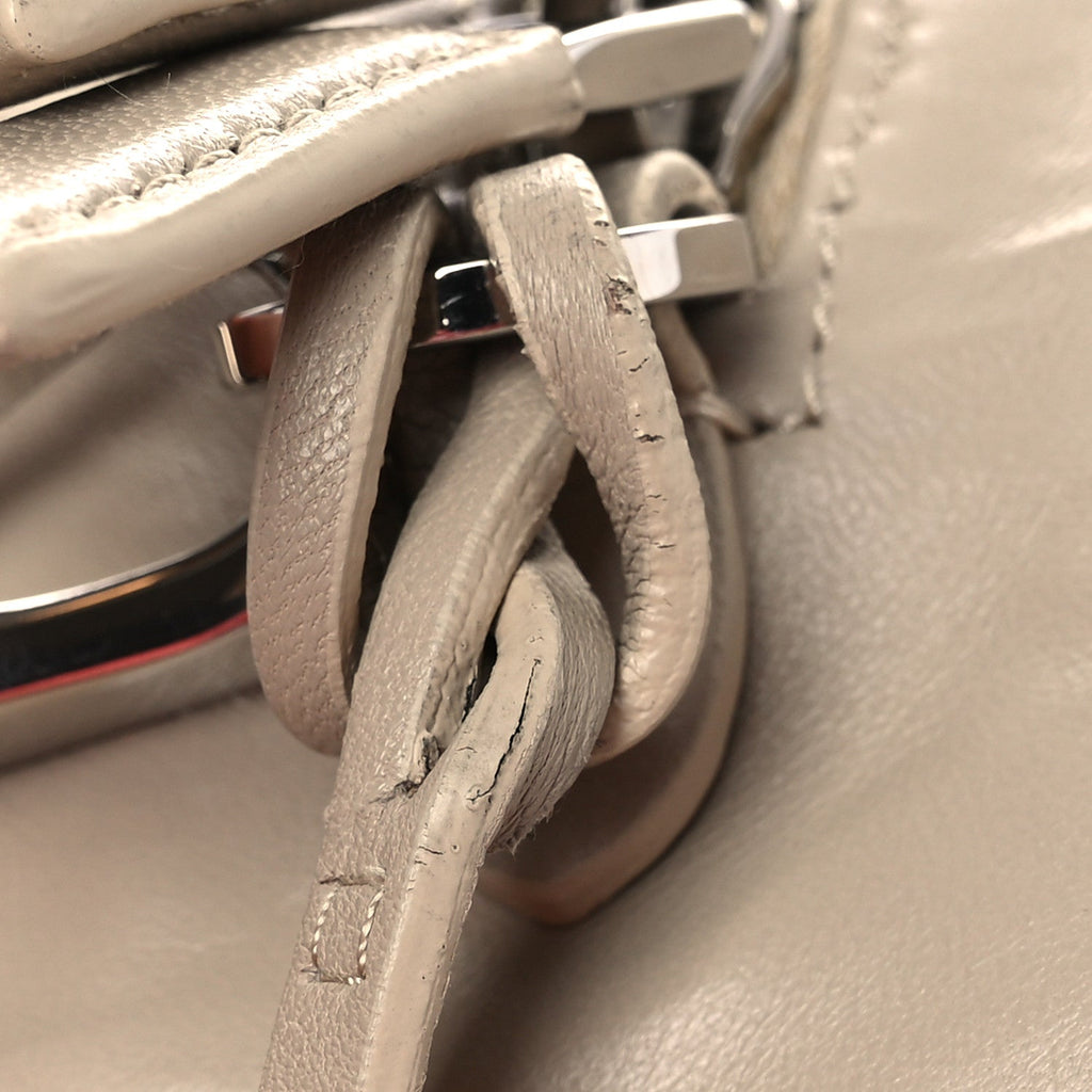 Nappa Antique Multi-Pocket Shoulder Bag Deserto