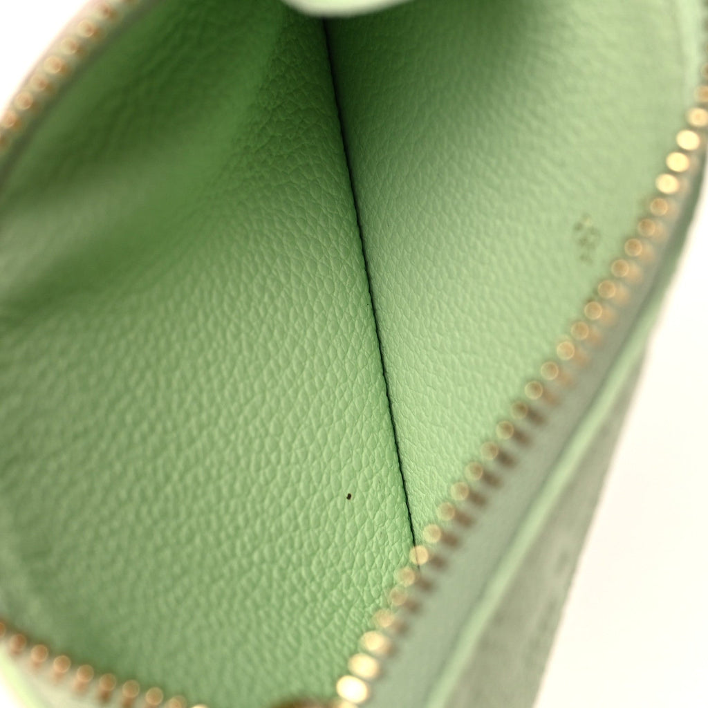 LV X TM Monogram Romy  Holder Green Tea