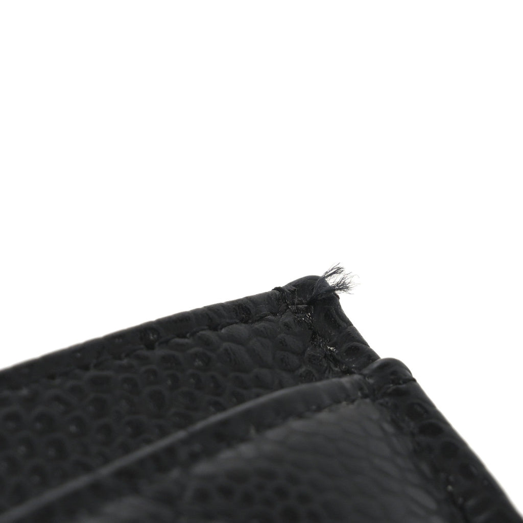 Caviar Quilted  Holder Black