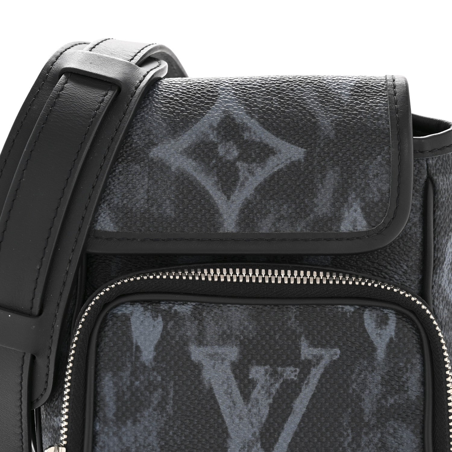 Monogram Pastel Nano Amazone Messenger Black