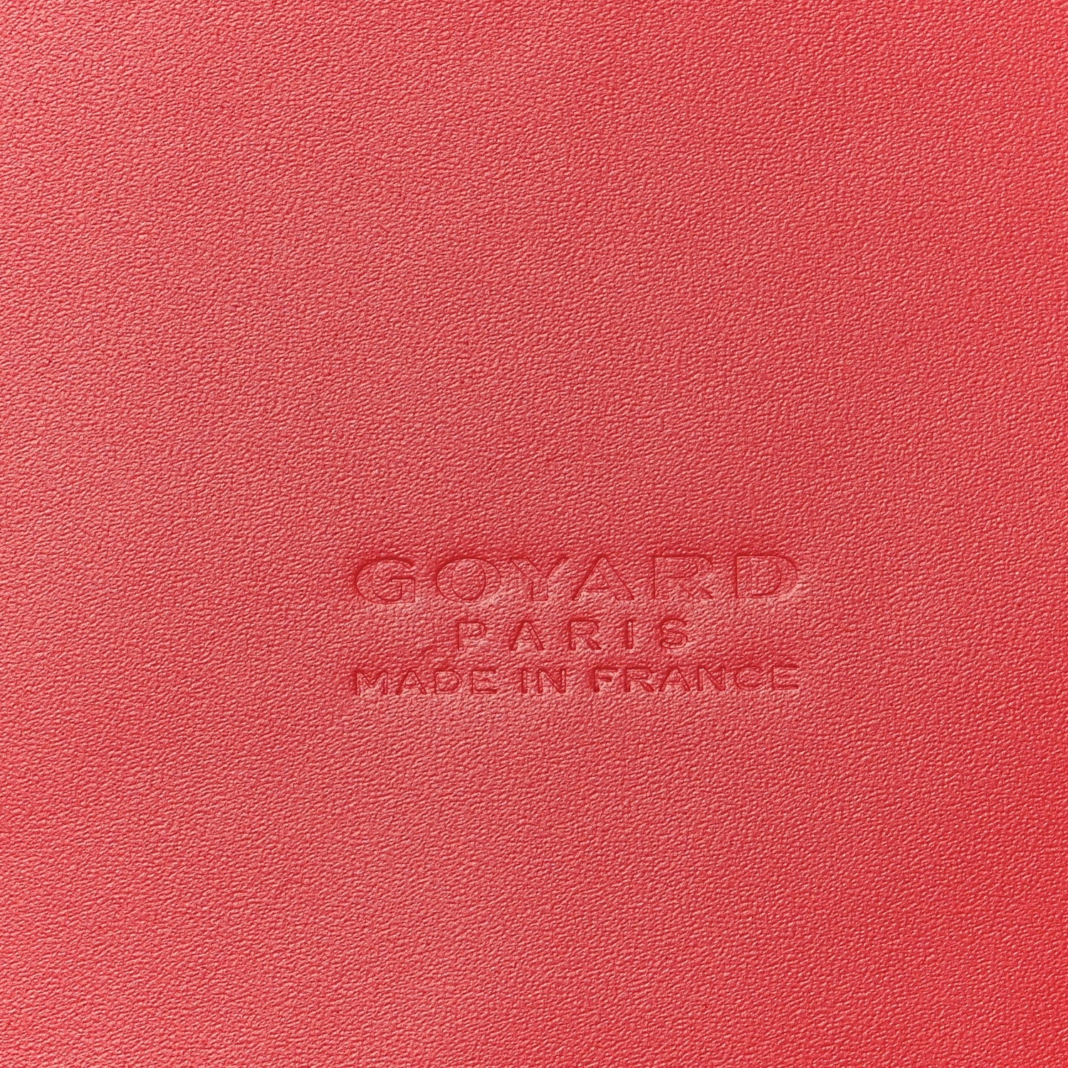 Goyardine Sac Vendome PM Red