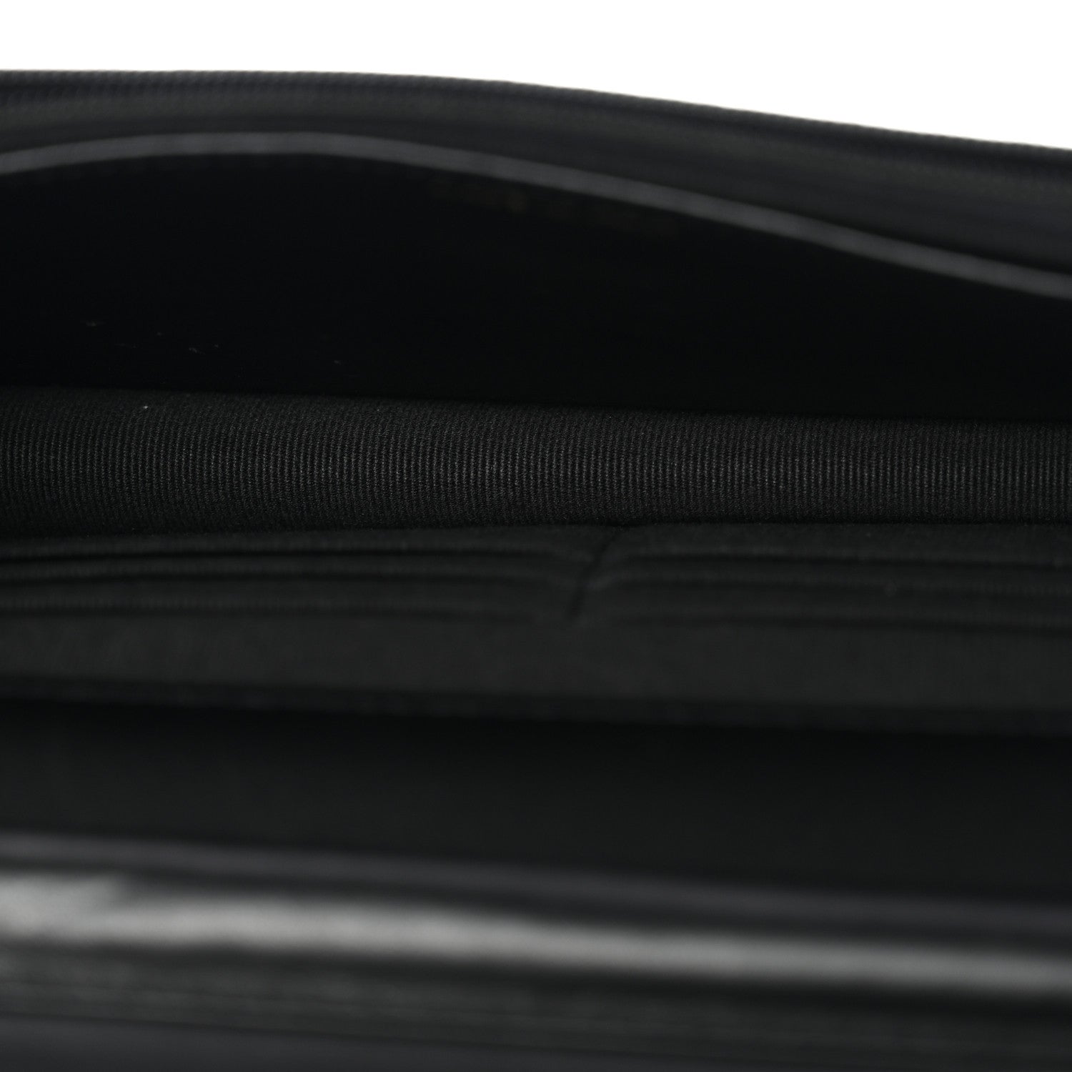 Caviar Quilted Boy Wallet On Chain WOC Black