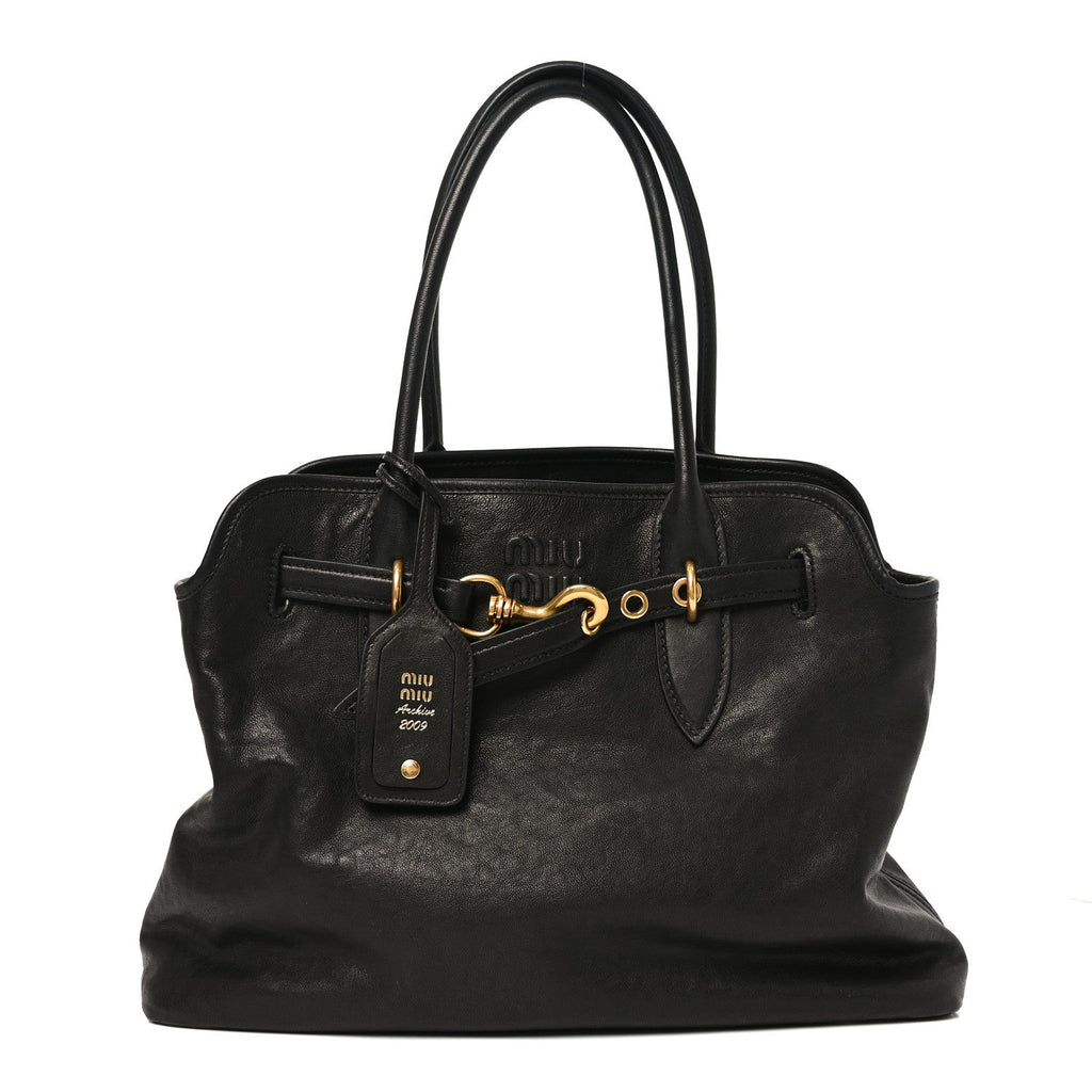Nappa Medium Aventure Bag Black