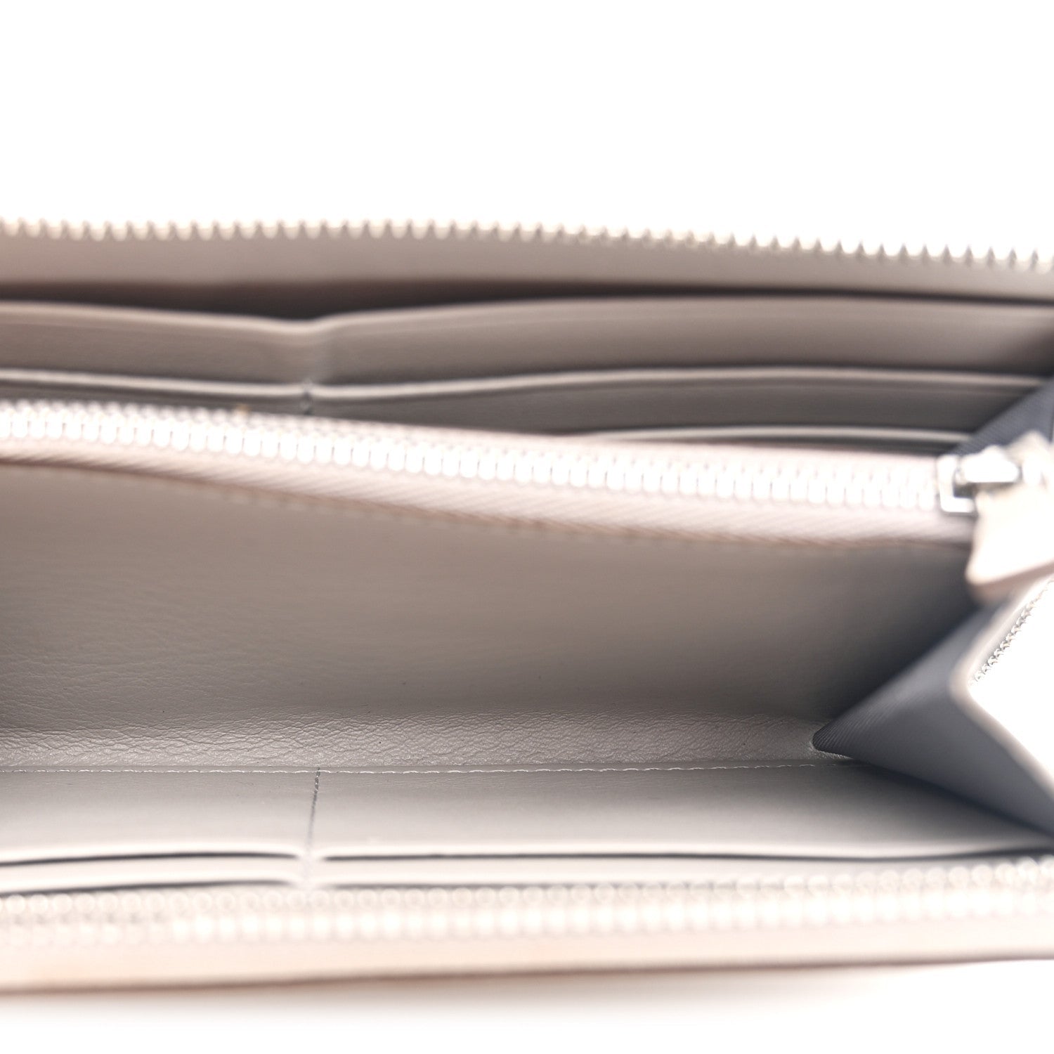 Calfskin Ottomar Monogram Klara Zip Wallet Dove