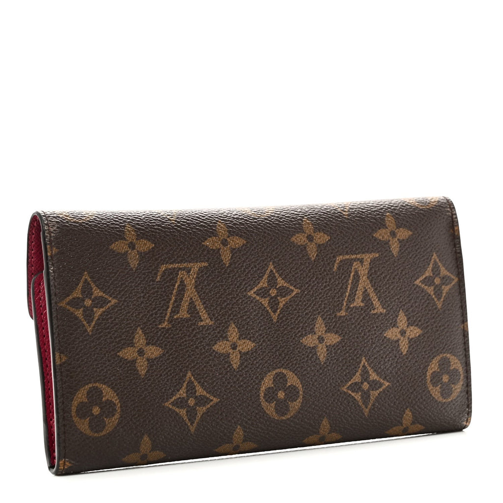 Monogram Josephine Wallet Fuchsia