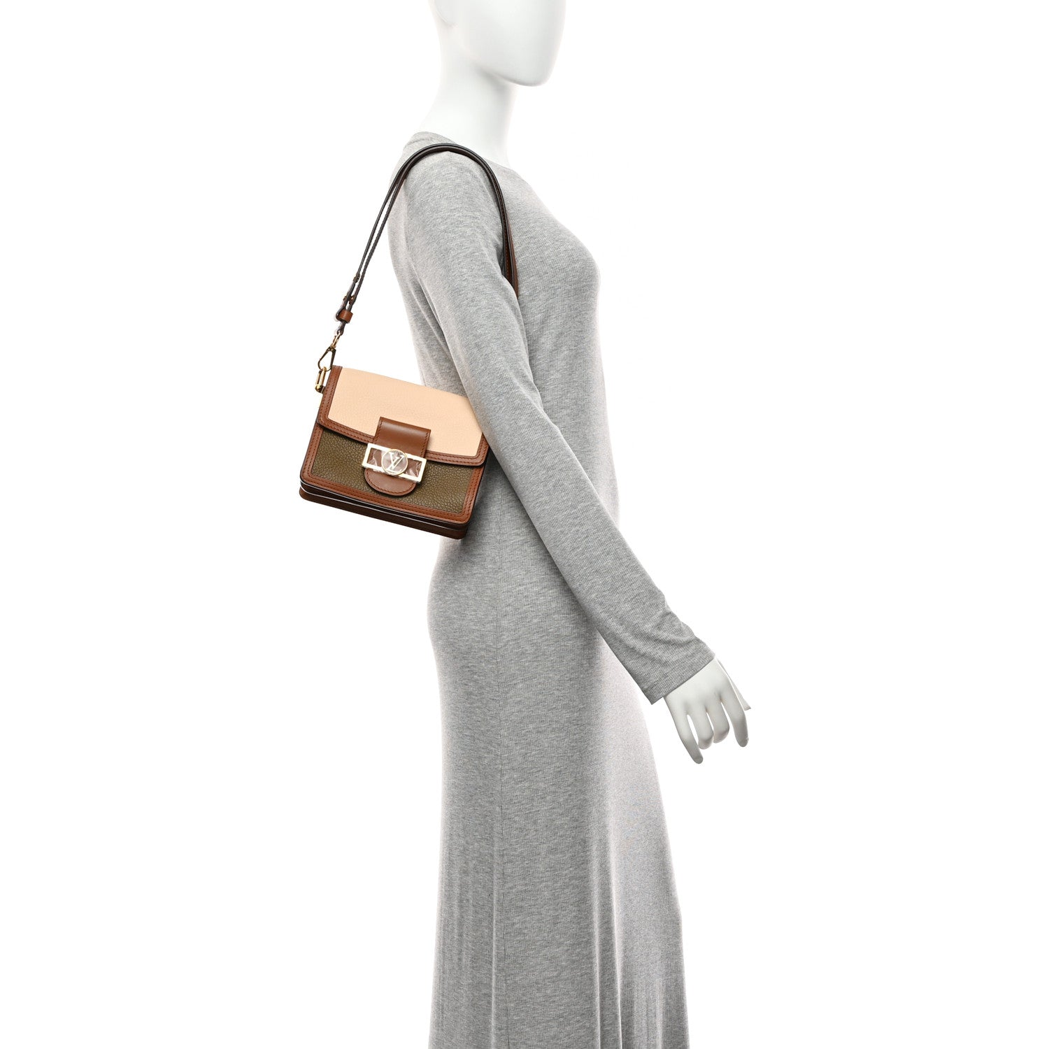 Taurillon Mini Dauphine Creme Kombe