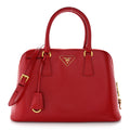 Saffiano Vernice Medium Promenade Tote Rosso