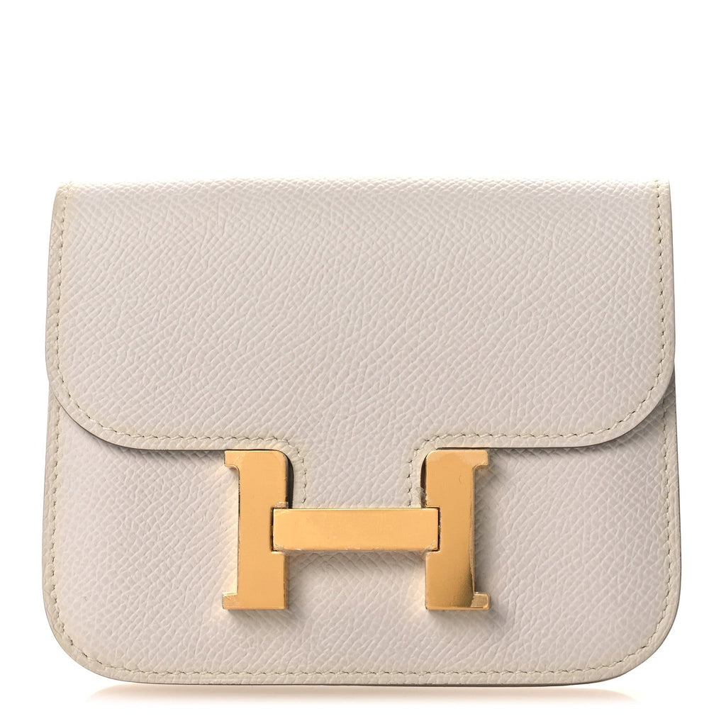 Epsom Constance Slim Wallet Gris Pale