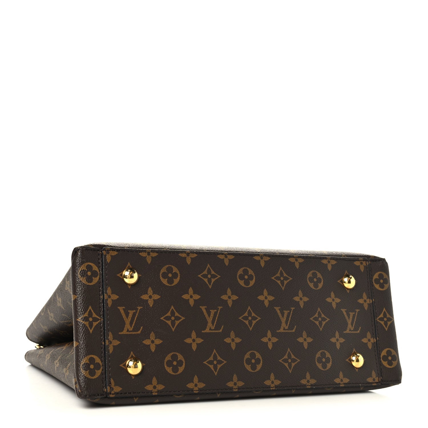 Monogram Flower Tote Black
