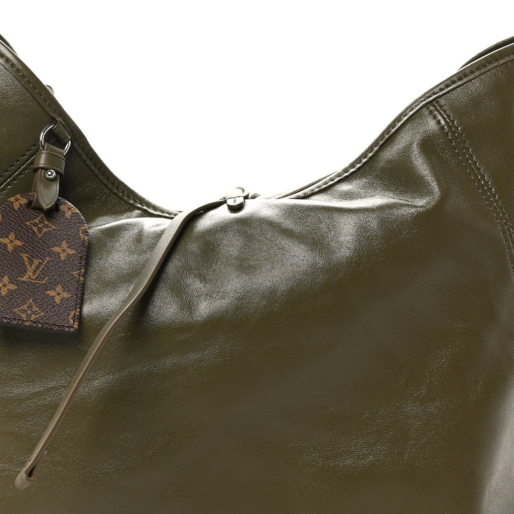 Lambskin CarryAll Vibe MM Dark Kaki