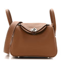 Taurillon Clemence Mini Lindy 20 Gold