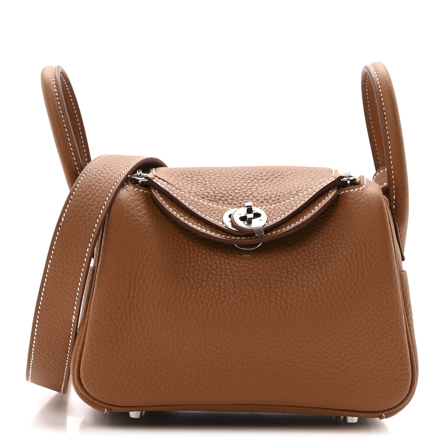 Taurillon Clemence Mini Lindy 20 Gold