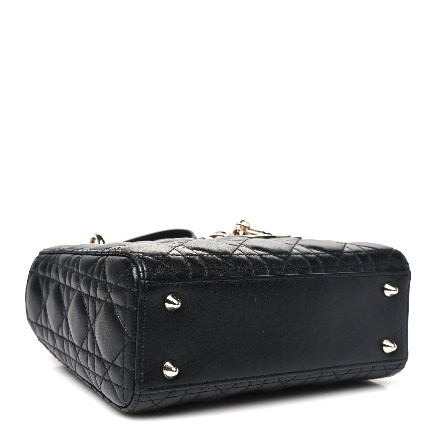 Lambskin Cannage Small My ABCDior Lady Dior Black