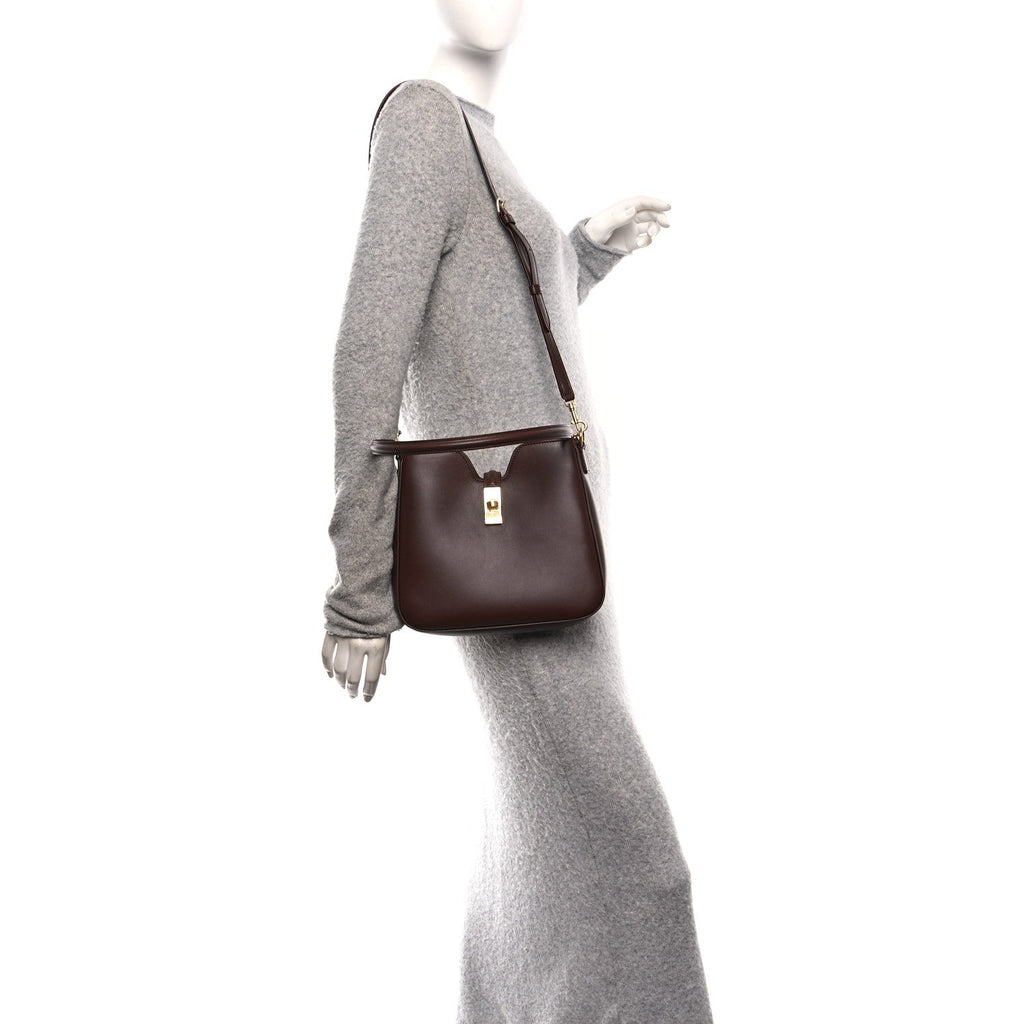Smooth Calfskin Small Camille 16 Soft Bag Chestnut