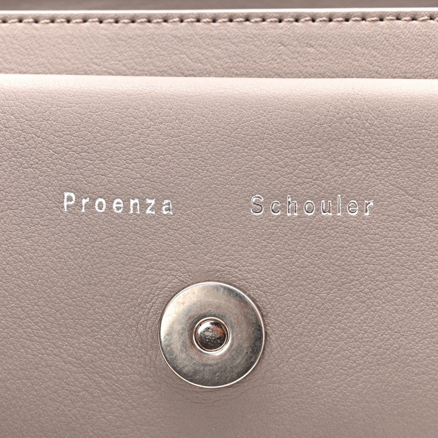 Smooth Calfskin PS11 Classic Shoulder Bag Mushroom