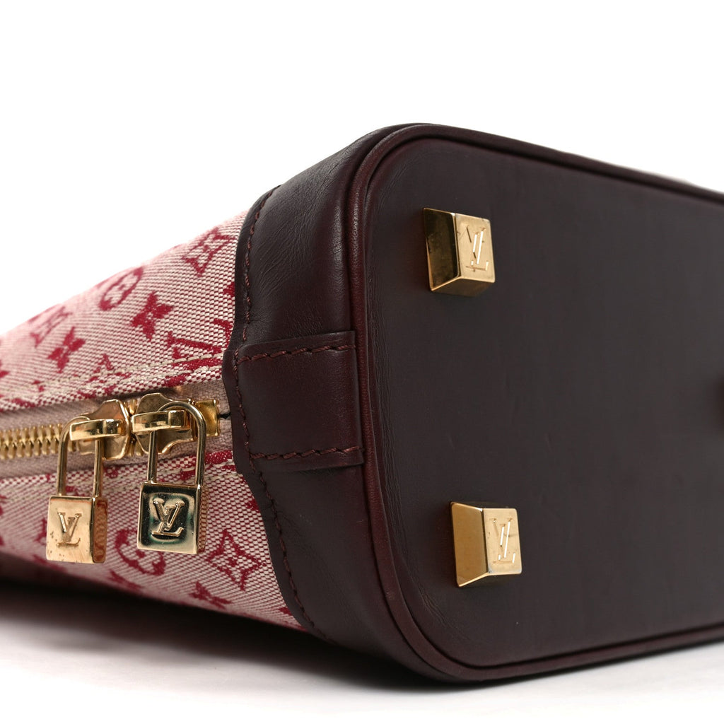 Mini Monogram Alma Haut Tote Cherry