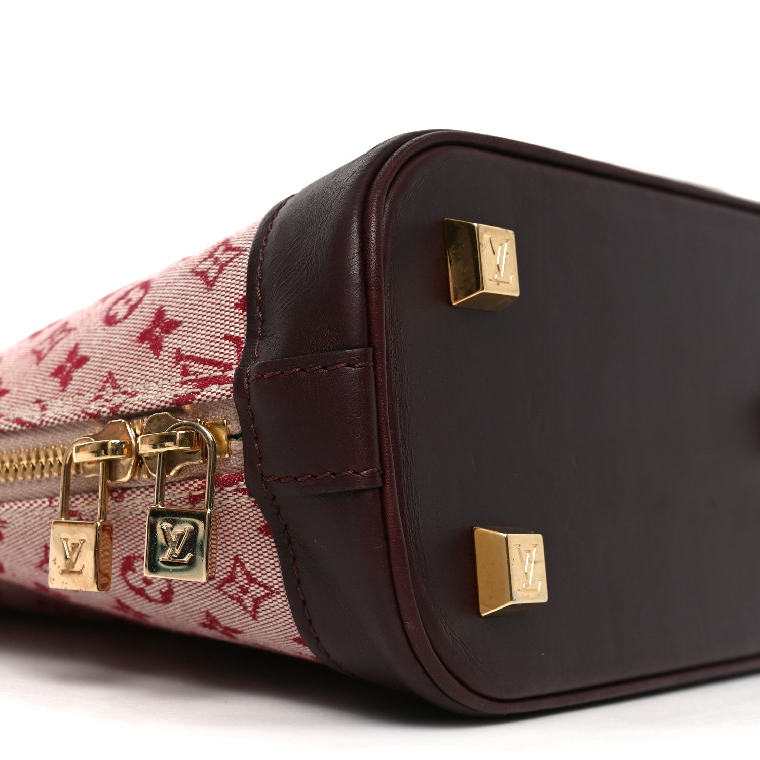 Mini Monogram Alma Haut Tote Cherry