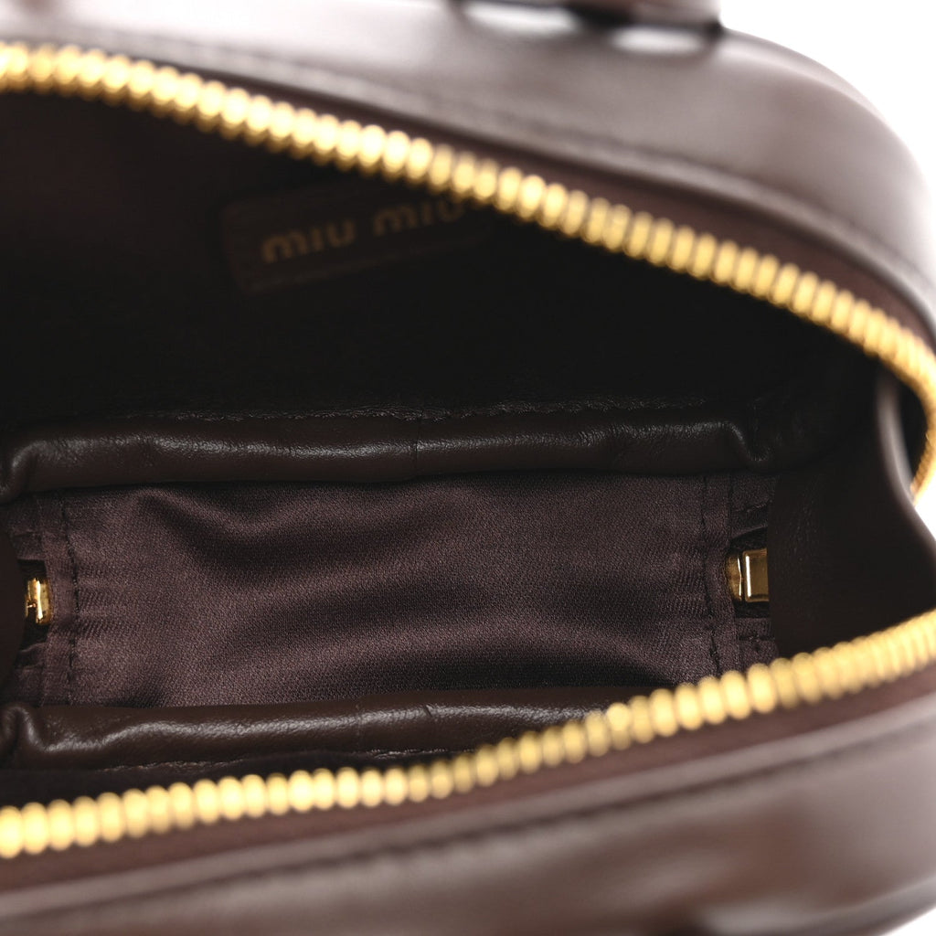 Calfskin Beau Micro Bag Briarwood