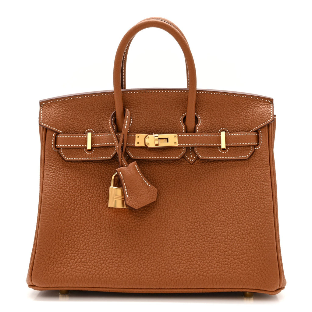 Togo Birkin 25 Gold