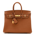 Togo Birkin 25 Gold