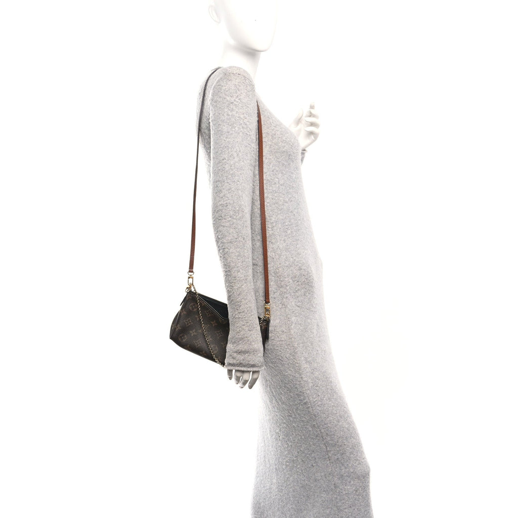 Monogram Pallas Clutch Black