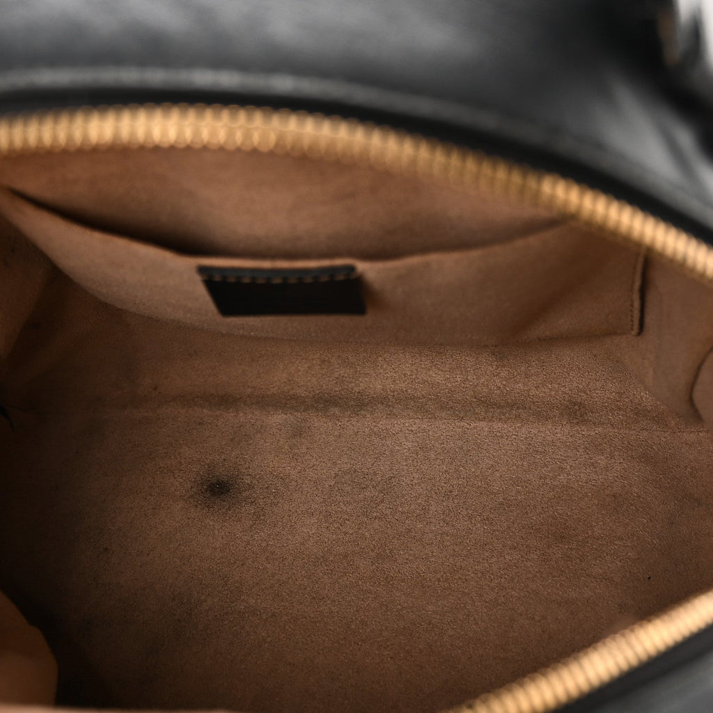 Calfskin Matelasse GG Marmont Dome Backpack Black