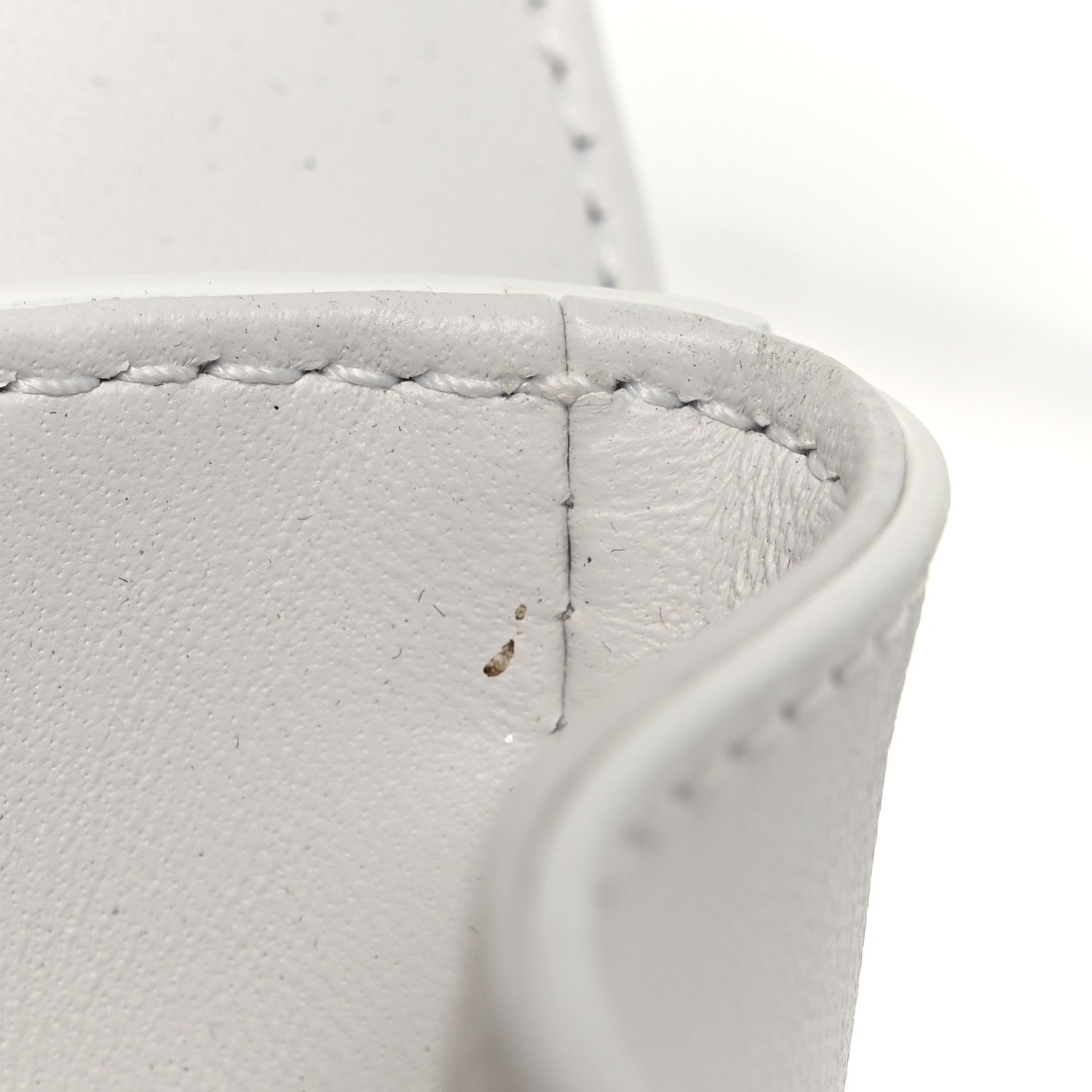 Calfskin Medium Devotion Crossbody Bag White