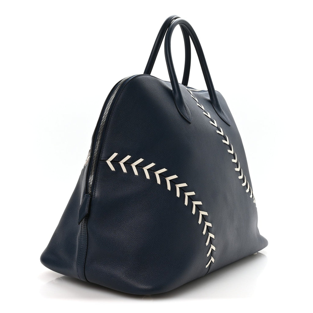 Evercolor 1923 Bolide 45 Baseball Bag Bleu De Malte Blanc