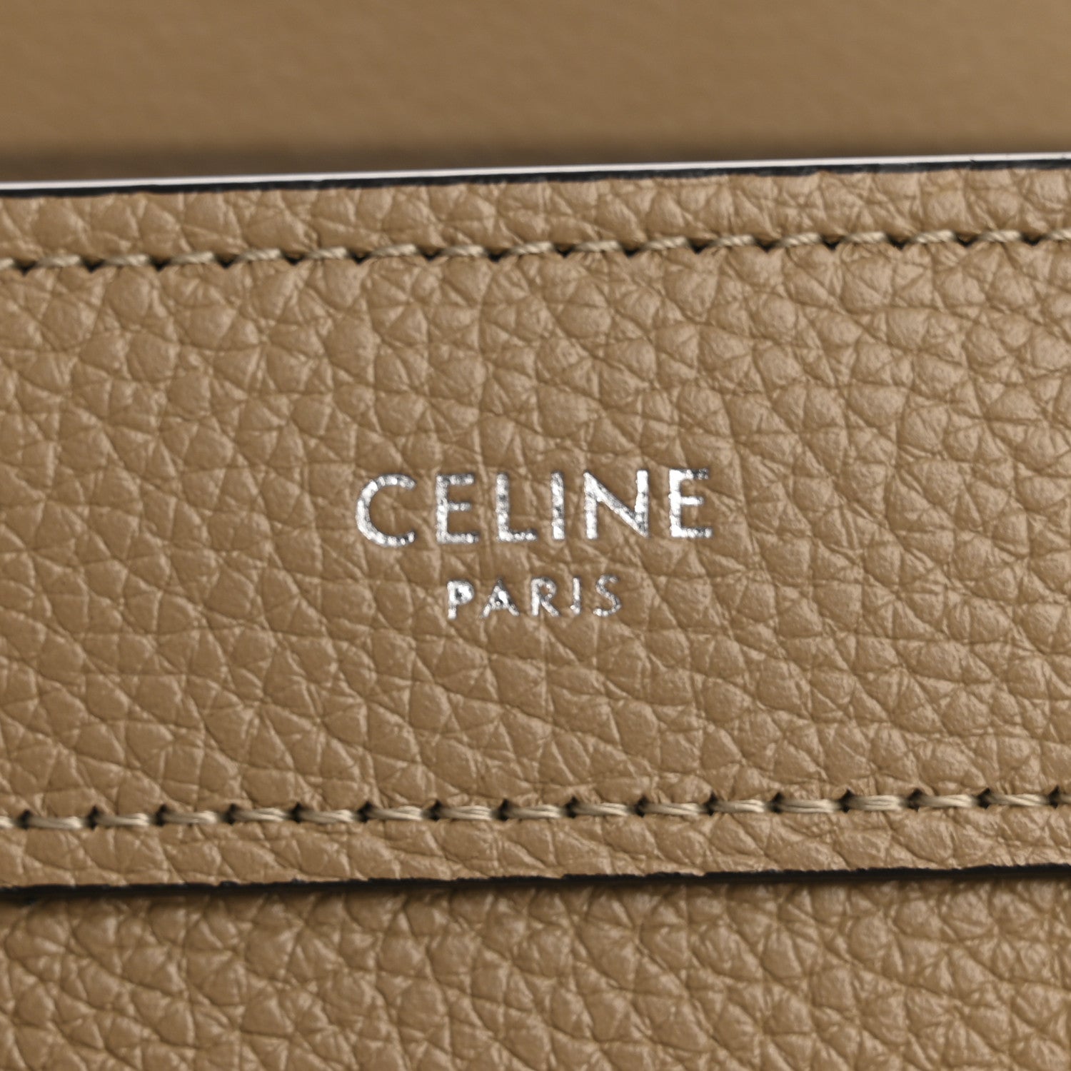 Drummed Calfskin Nano Luggage Dune