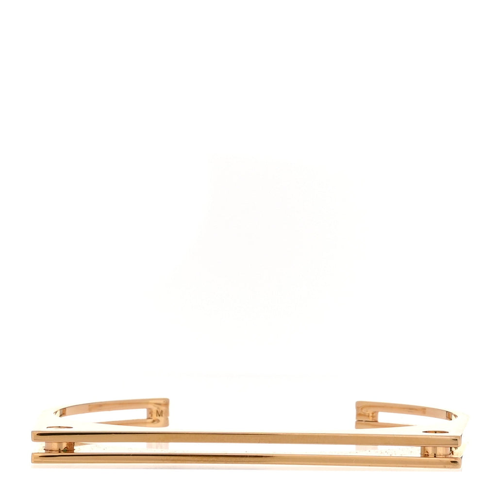 Metal Geometric Cuff Bracelet Gold