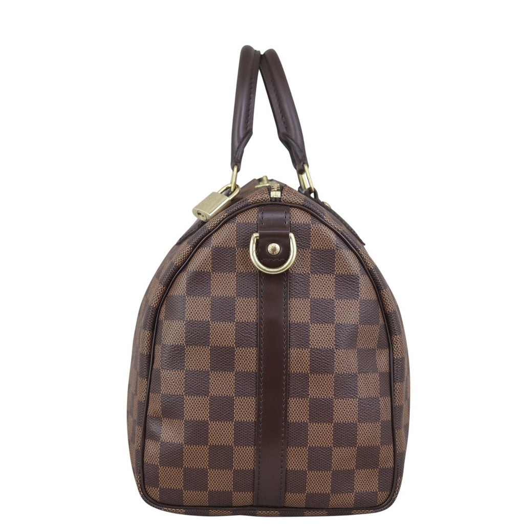 Louis Vuitton Speedy 30 Bandouliere Damier Ebene