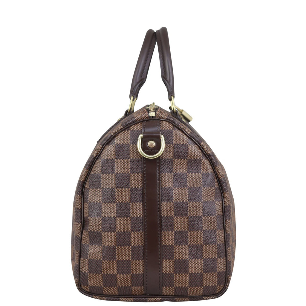 Louis Vuitton Speedy 30 Bandouliere Damier Ebene