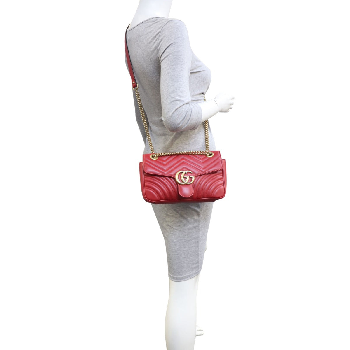 Gucci GG Marmont Matelasse Small Shoulder Bag