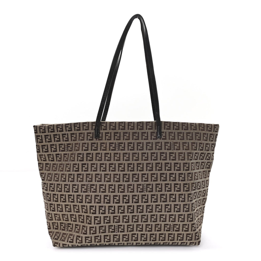 Zucchino Shopping Tote Beige Tobacco