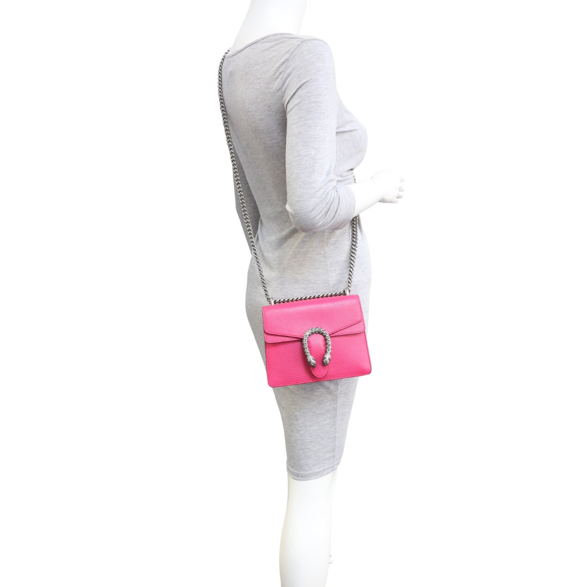 Gucci Dionysus Mini Leather Shoulder Bag