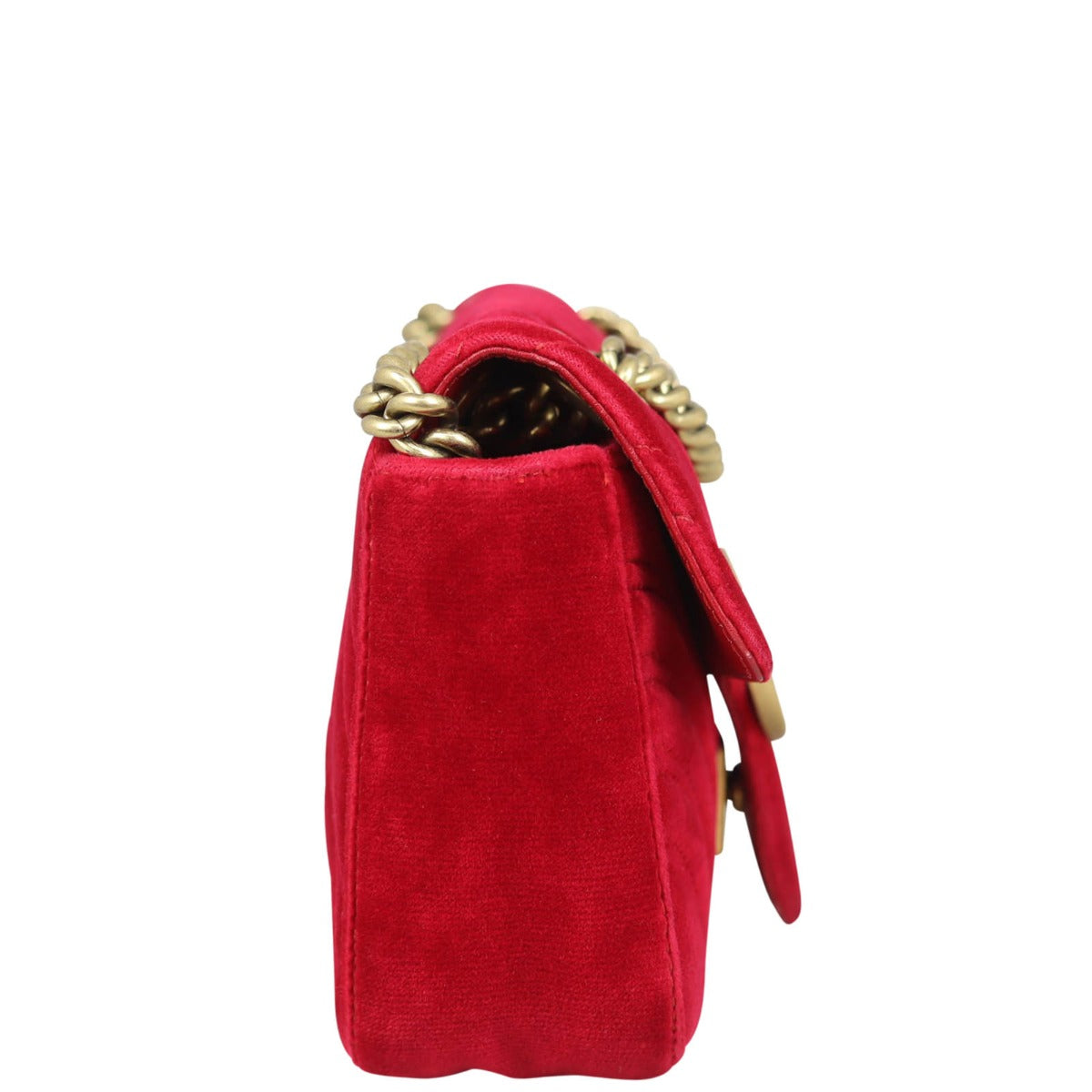 Gucci GG Marmont Velvet Mini Shoulder Bag