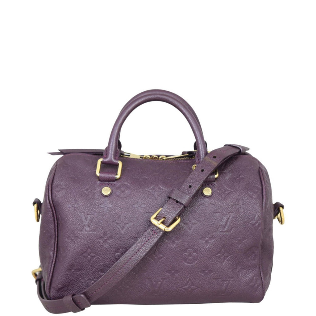 Louis Vuitton Speedy 25 Bandouliere Monogram Empreinte