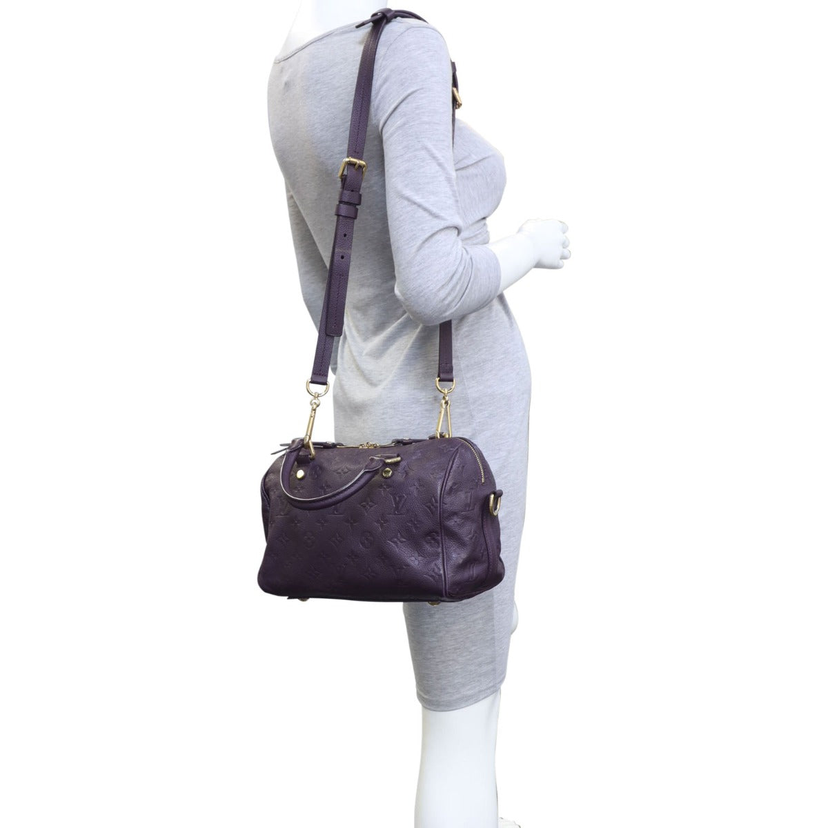 Louis Vuitton Speedy 25 Bandouliere Monogram Empreinte