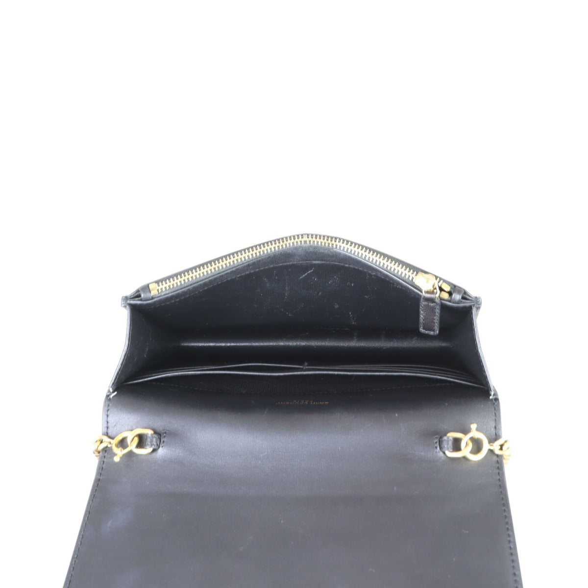 Saint Laurent Kate Tassel Chain Wallet