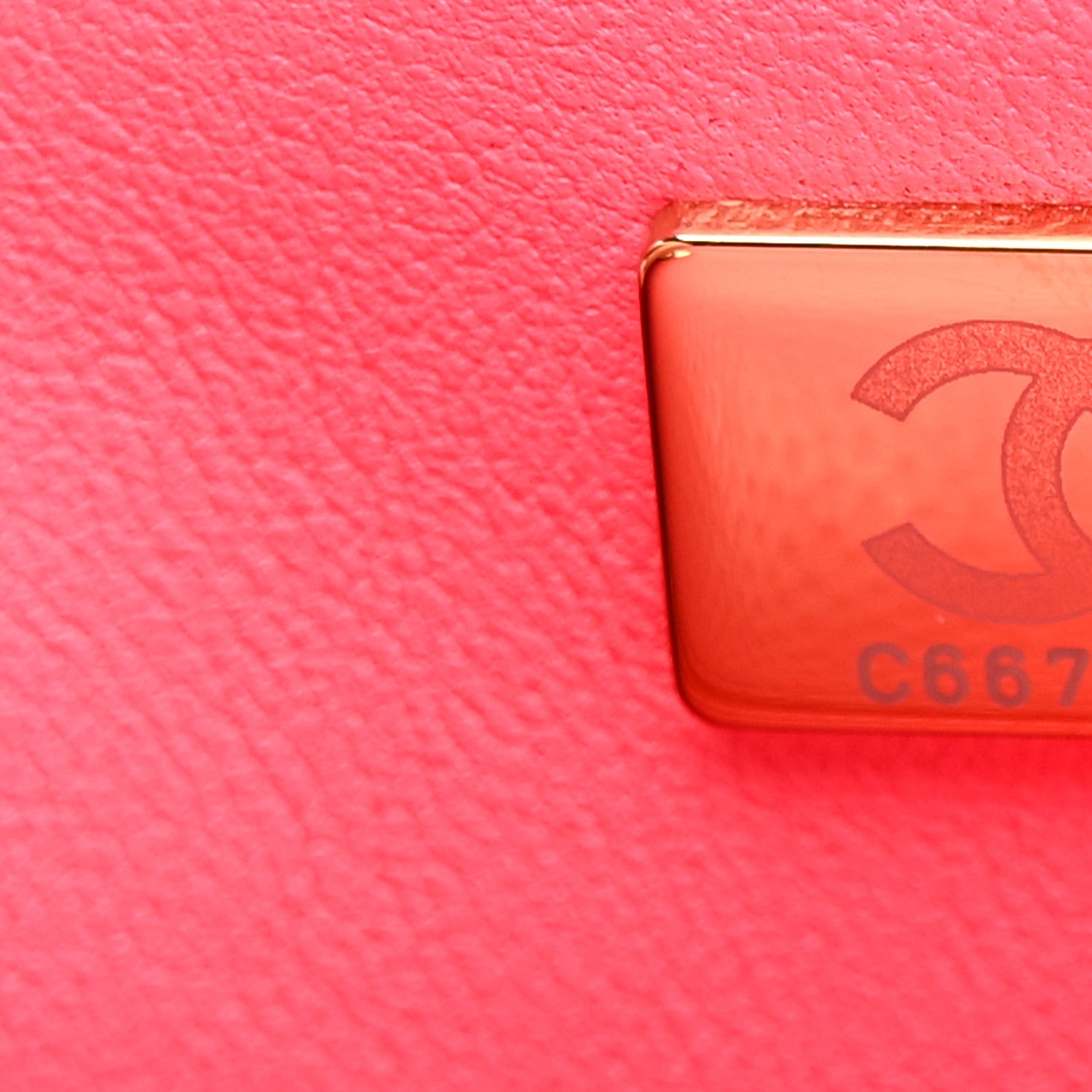 Caviar Quilted Mini Retro Twist Top Handle Flap Pink