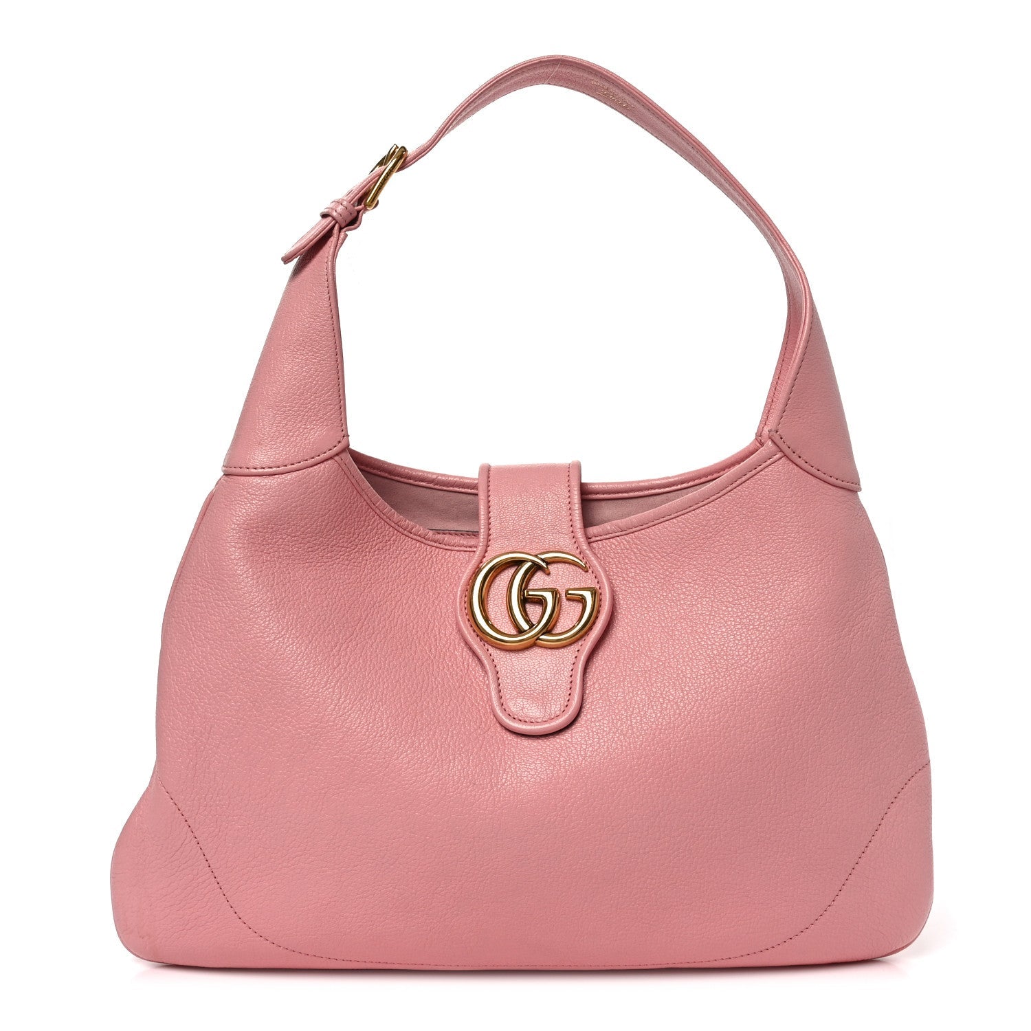 Goatskin Medium Aphrodite Shoulder Bag Wild Rose
