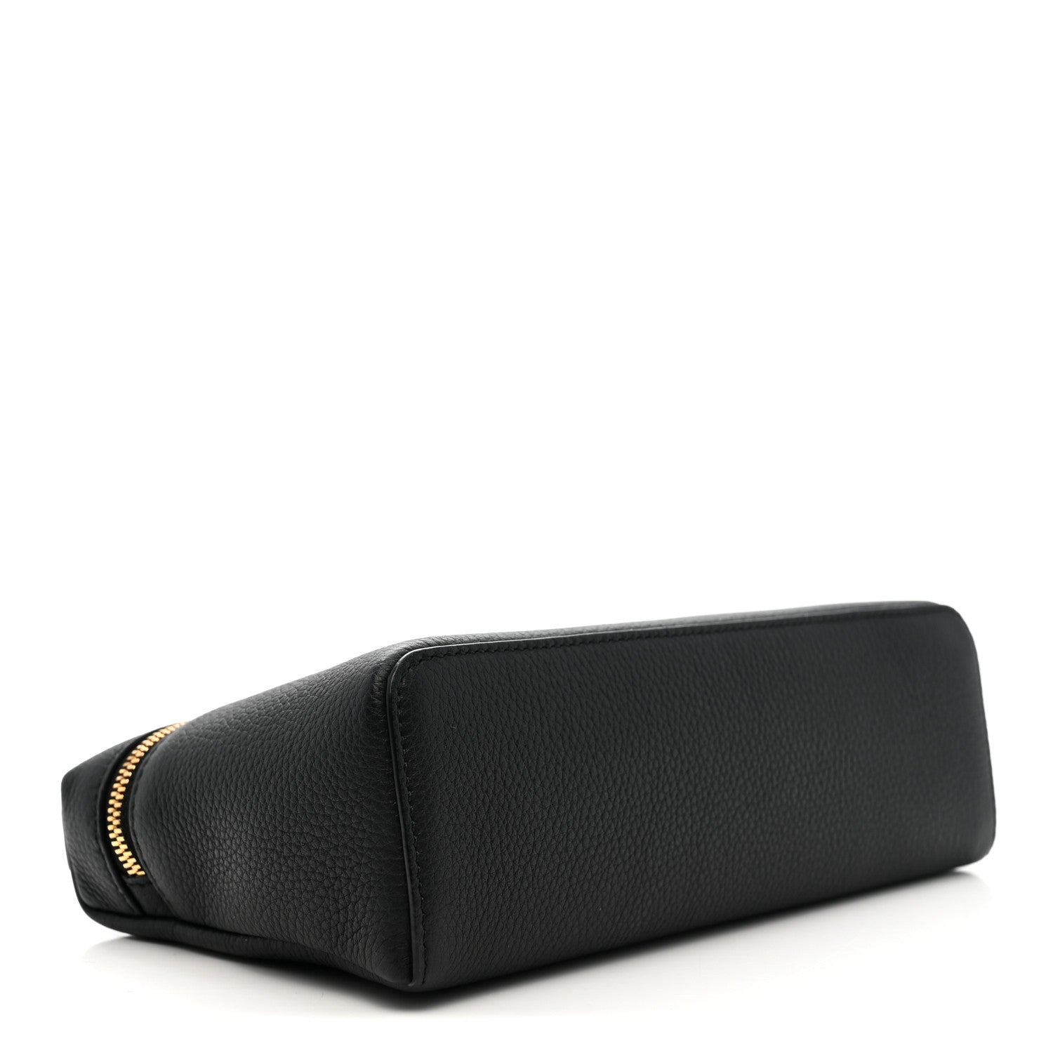 Grained Calfskin L19 Extra Pocket Pouch Black