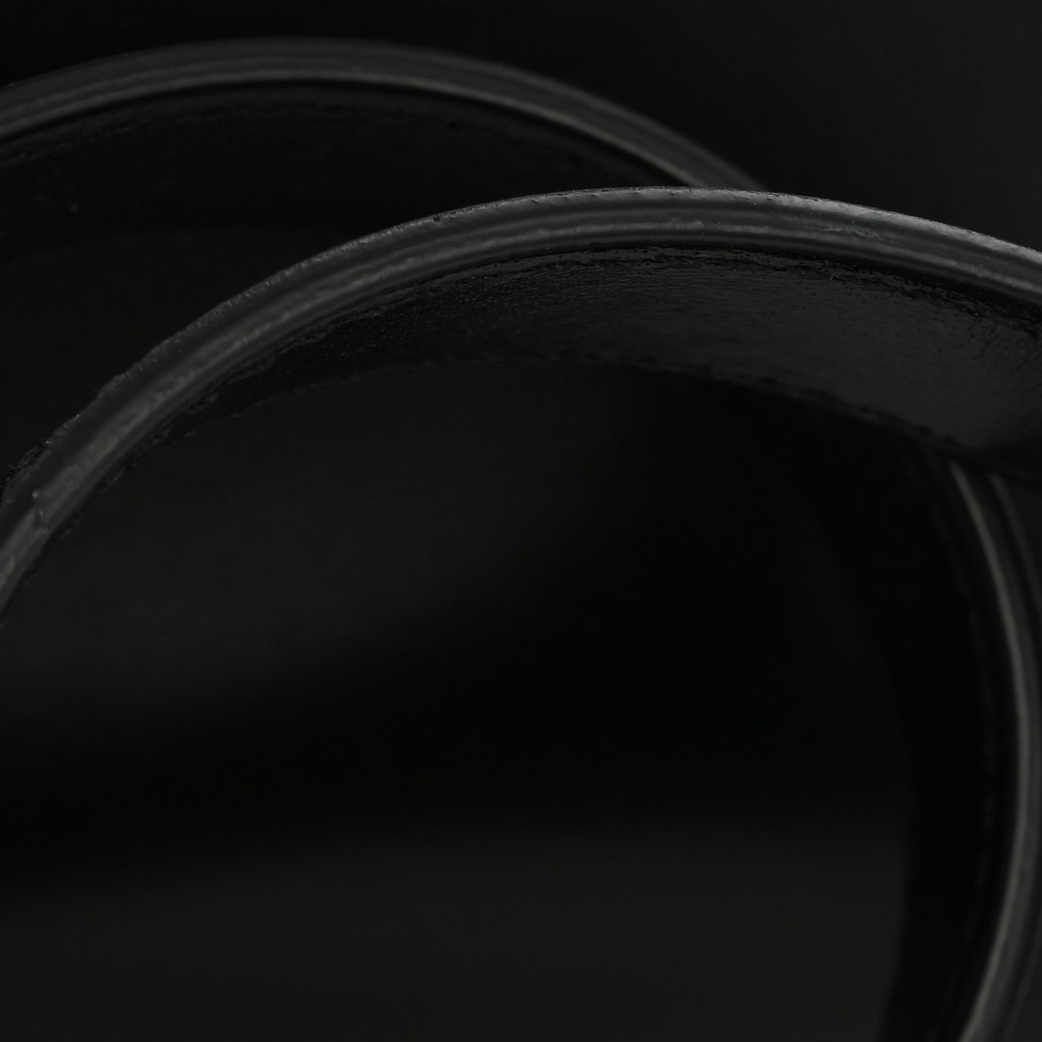 Shiny Lord Calfskin Mini Antigona Black